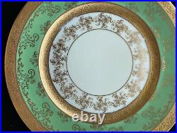 6 ROYAL BAVARIAN HUTSCHENREUTHER SELB 22k Gold Encrusted Plates or Chargers