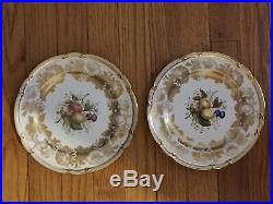 6 Spode China Golden Valley Salad / Luncheon Plates Set No 2