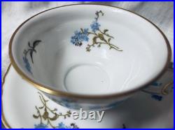 6 pc, Havilland Montmery Limoges Floral Porcelain Dinner Set (12 sets avail)