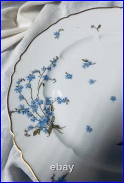6 pc, Havilland Montmery Limoges Floral Porcelain Dinner Set (12 sets avail)