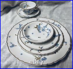 6 pc, Havilland Montmery Limoges Floral Porcelain Dinner Set (12 sets avail)