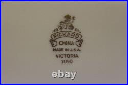 74 Pc Pickard Fine China VICTORIA Gold Scroll Pattern #1090 Service for 13 (147)