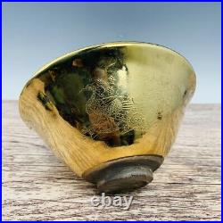 7.4 Rare China Porcelain Song dynasty Kiln gold cup