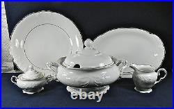 81-pcs (or Less) Royal Kent, Poland Rkt17 Raised Scroll Pat Porcelain/china