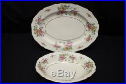 89pc Thomas Bavaria Ivory China ROSE Floral Pattern withGold, Service for 12 (172)