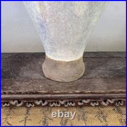 8.6 China Silver Light Kiln Porcelain Gold Silver Glaze Decorative Pattern Vase