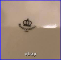 8 Royal Vienna China Soup Bowls 8, Gold Lace RVG5