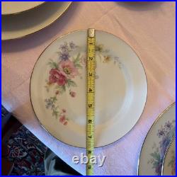 90 Pcs Floral (Spring Bouquet) Tirschenreuth made in Germany Fine China