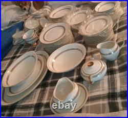 92 PIECES Vintage Hand Painted Japan Meito Porcelain China Set 12 Settings