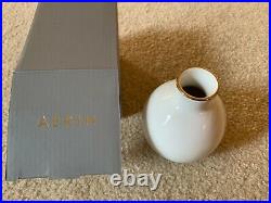 AERIN Sancia Mini Plum Vase 18-kt. Gold Neiman Marcus NIB