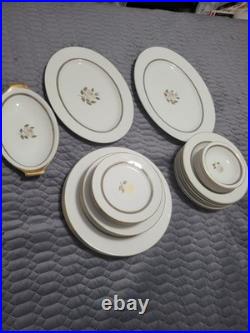 ANTIQUE ROSENTHAL ROSE! German Fine China, 29 Piece Set! Mint, Matching! Mint