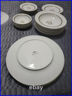 ANTIQUE ROSENTHAL ROSE! German Fine China, 29 Piece Set! Mint, Matching! Mint