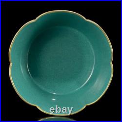 A Pair Chinese Enamel Colour Porcelain Gilded HandPainted Flower&Plant Bowl11894