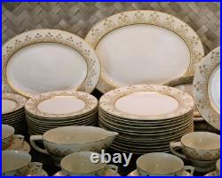 Amazing Imperial China Amhurst Pattern Service for 12 Warranted 22K Gold Amazing Imperial China Amhurst Pattern Service for 12 Warranted 22K Gold