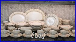 Amazing Imperial China Amhurst Pattern Service for 12 Warranted 22K Gold Amazing Imperial China Amhurst Pattern Service for 12 Warranted 22K Gold