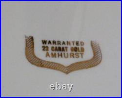 Amazing Imperial China Amhurst Pattern Service for 12 Warranted 22K Gold Amazing Imperial China Amhurst Pattern Service for 12 Warranted 22K Gold