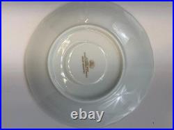 Andrea by Sadek Collection Sevres Floral Gold China Porcelain, 20pc, Set of 4