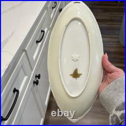 Antique 1910s Pickard Floral Gold Gilded Hand Painted Bavaria Porcelain Tray EUC Antique 1910s Pickard Floral Gold Gilded Hand Painted Bavaria Porcelain Tray EUC