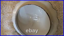 Antique 19th C. Chinese ExportFamille Rose Porcelain Soup Tureen Lidded Gold Gilt