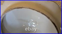 Antique 19th C. Chinese ExportFamille Rose Porcelain Soup Tureen Lidded Gold Gilt