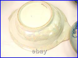 Antique 50 Piece Asst Bone China Plates Cups Hand-Painted by Merryman 1920s