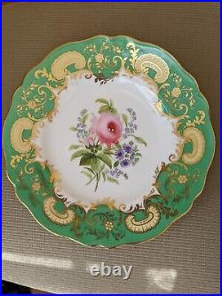 Antique Copeland China Gilded Plate 1851-1895 marks