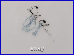 Antique Emily Chase Hand Painted China Floral Tea Set, Bavaria, Limoges, Gold