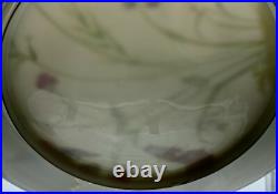 Antique Fine Eggshell Aesthetic Butterfly Hummingbird Flora Plate Gold Set 5