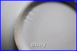 Antique France Paris Porcelain Bone China Cup and Saucer Gilded Lion Handle XIXc