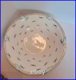 Antique George Jones &Sons/ T. Goode & Co Gilded Bone China Bowl