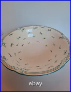 Antique George Jones &Sons/ T. Goode & Co Gilded Bone China Bowl