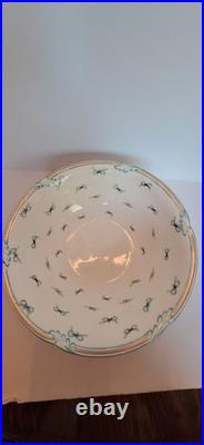 Antique George Jones &Sons/ T. Goode & Co Gilded Bone China Bowl