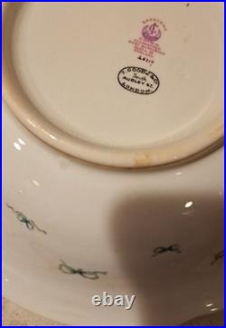 Antique George Jones &Sons/ T. Goode & Co Gilded Bone China Bowl