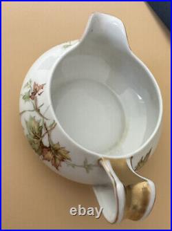 Antique Haviland Limoges France Fine China Porcelain Maple Leaf Dinnerware set