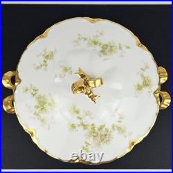 Antique Haviland Limoges France The Princess Gold Dinnerware Set 31 Pc Pre-1930