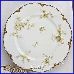 Antique Haviland Limoges France The Princess Gold Dinnerware Set 31 Pc Pre-1930
