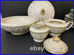 Antique Heinrich & Co 35 pc china dinnerware set