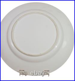 Antique Minton Celeste Blue Ribbon & Gilded 10 Inch Plate c. 1810