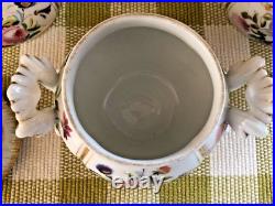 Antique Old Paris Teaset Service for 6 19th Century Floral Excellent