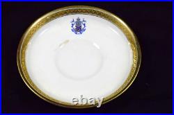 Antique Porcelain Gold Rimmed Plate Cauldon China England Collectible. G26-312