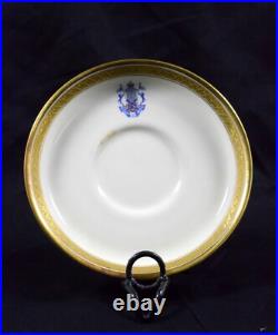 Antique Porcelain Gold Rimmed Plate Cauldon China England Collectible. G26-312
