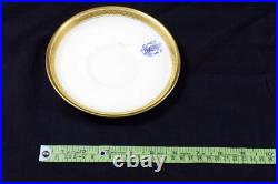 Antique Porcelain Gold Rimmed Plate Cauldon China England Collectible. G26-312