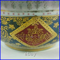 Antique Porcelain Portrait Scene Vase with Moriage Austria 11 Antique Porcelain Portrait Scene Vase with Moriage Austria 11