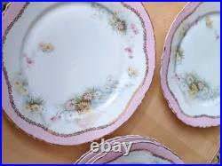 Antique R&C Versailles France Porcelain Plates Set of 6 (Circa 1890-1920) Antique R&C Versailles France Porcelain Plates Set of 6 (Circa 1890-1920)