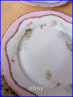 Antique R&C Versailles France Porcelain Plates Set of 6 (Circa 1890-1920) Antique R&C Versailles France Porcelain Plates Set of 6 (Circa 1890-1920)