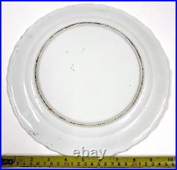 Antique Set of 6 Hand-Painted Imari-Style Plates 10 c. 1850-1880