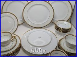 Antique Thomas Bavaria Greek Key Porcelain China Lot 31 pieces 24K Gold Trim
