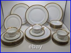 Antique Thomas Bavaria Greek Key Porcelain China Lot 31 pieces 24K Gold Trim