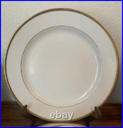 Antique Vintage LIMOGES Haviland Vignaud Gold Rim Porcelain China, LOT of 37 pcs