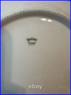 Antique Vintage LIMOGES Haviland Vignaud Gold Rim Porcelain China, LOT of 37 pcs